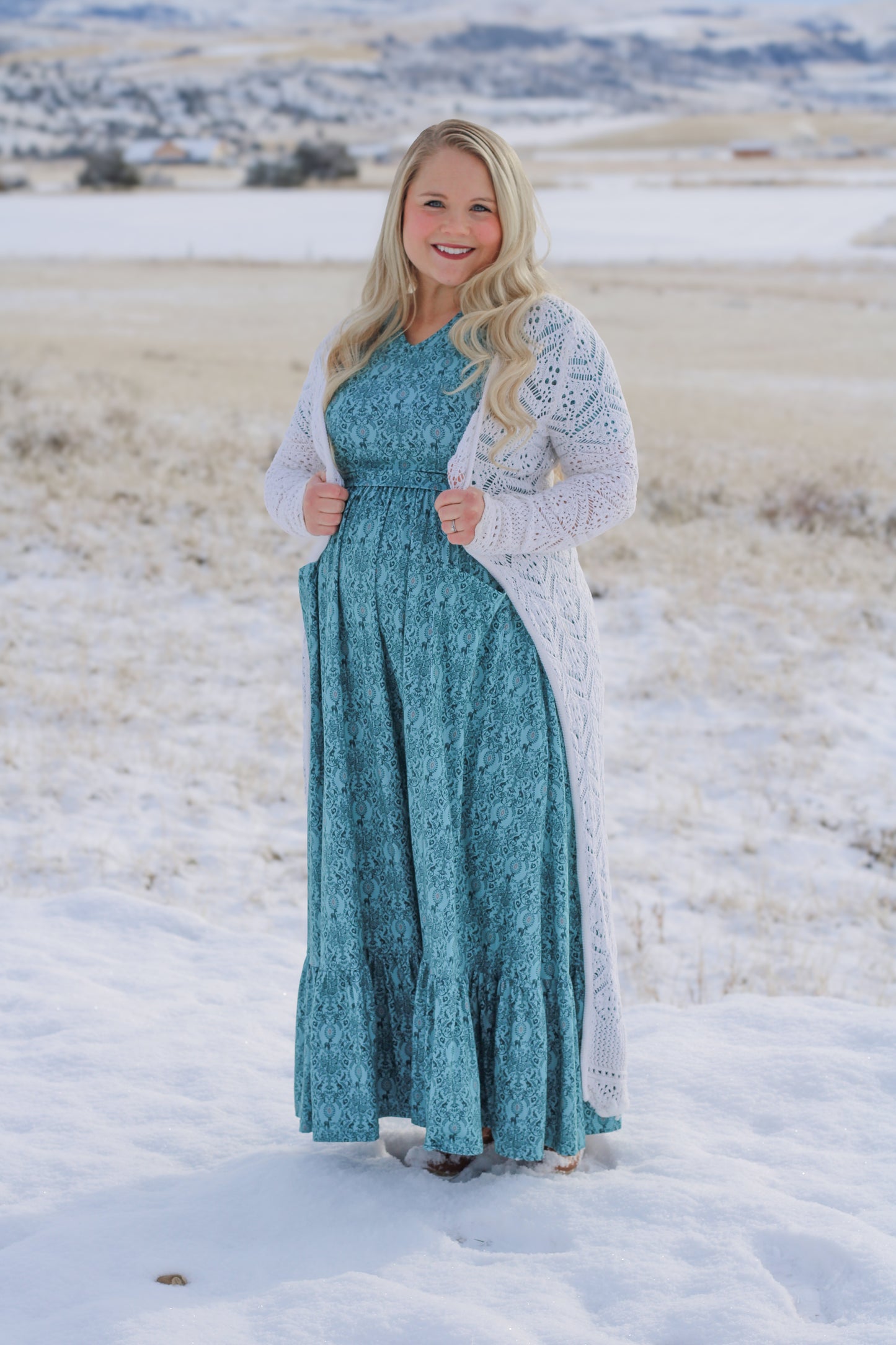 Frolic ~ Canterbury Patch Maxi