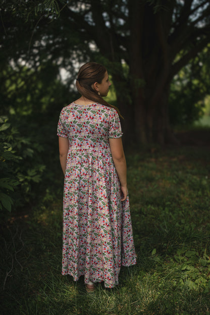 Strawberry Serenity ~ Mini Sweetheart Dress