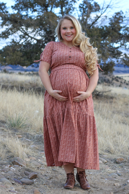 Sienna Sanskrit ~ Hinterland Maxi