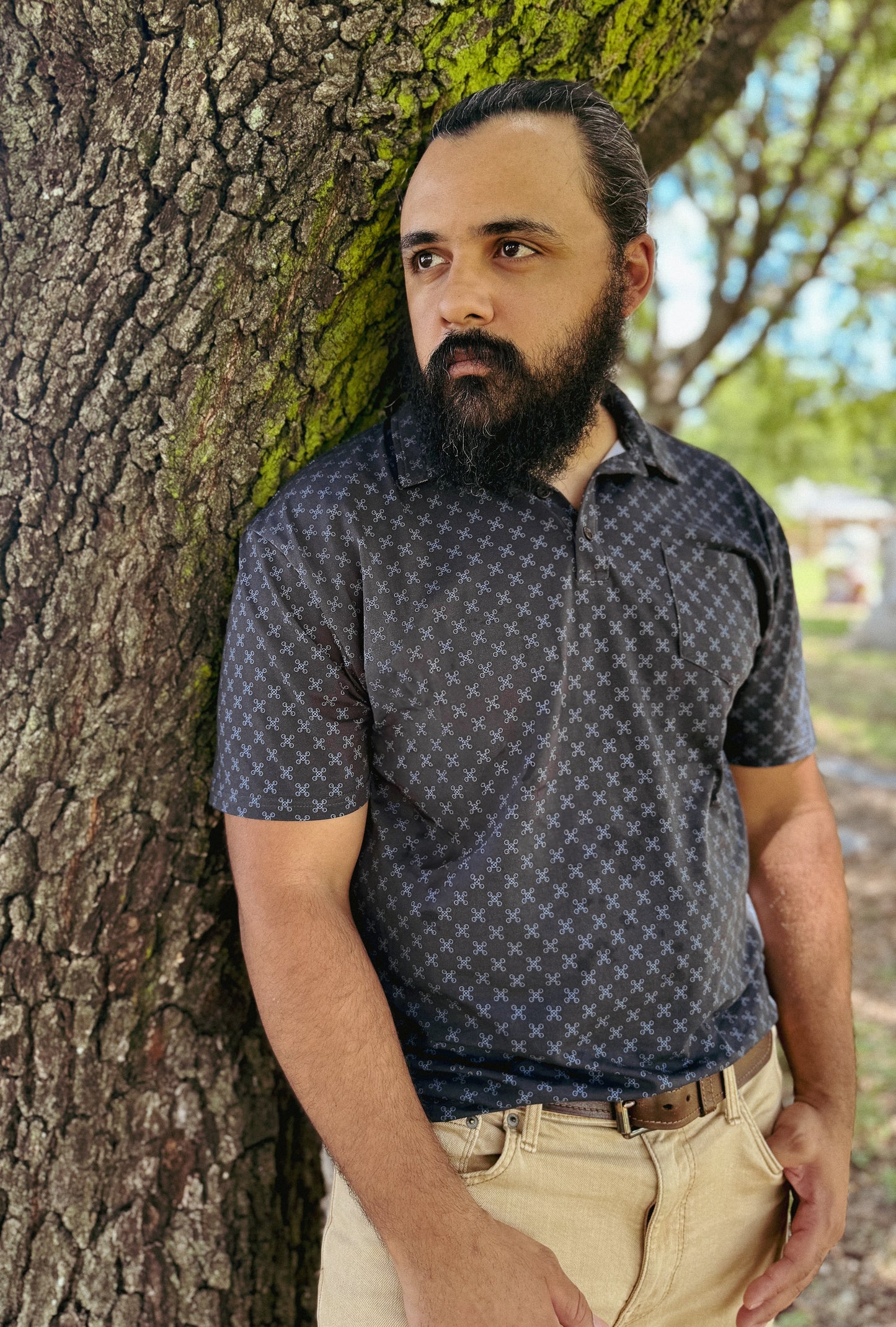 Carbon Blue ~ Men’s Perseverance Polo