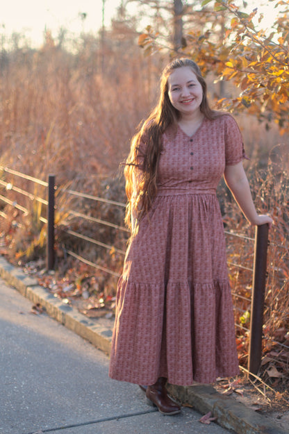 Sienna Sanskrit ~ Hinterland Maxi