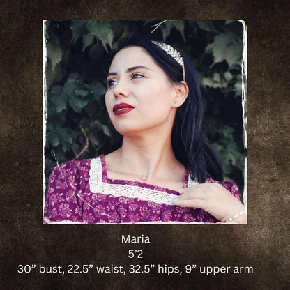 Indigo Lattice ~ Faye Dress