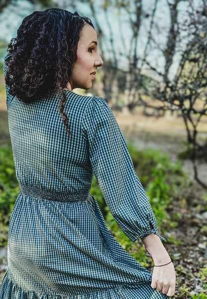 Spruce Gingham ~ Hinterland Dress