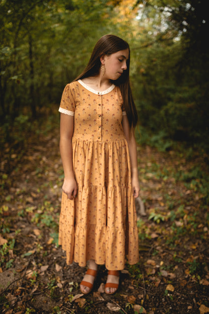 Pressed Marigold ~ Mini Keepsake Dress