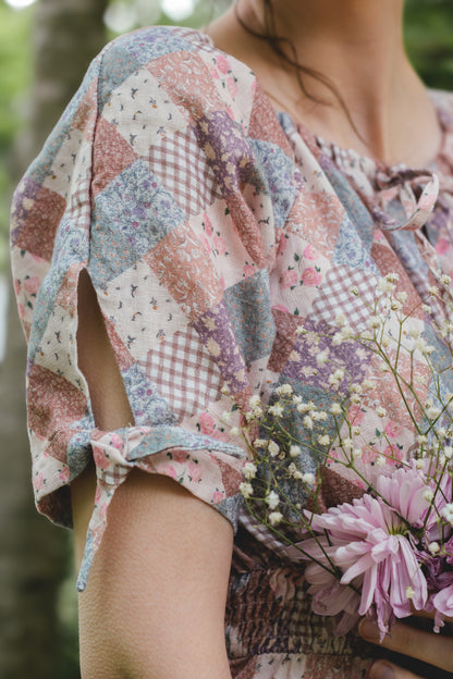 Woven Wildflower ~ Folklore Maxi