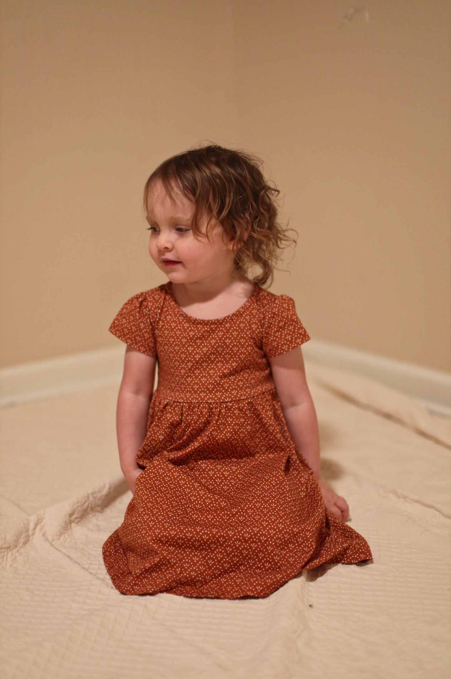 Terracotta ~ Mini Everyday Dress