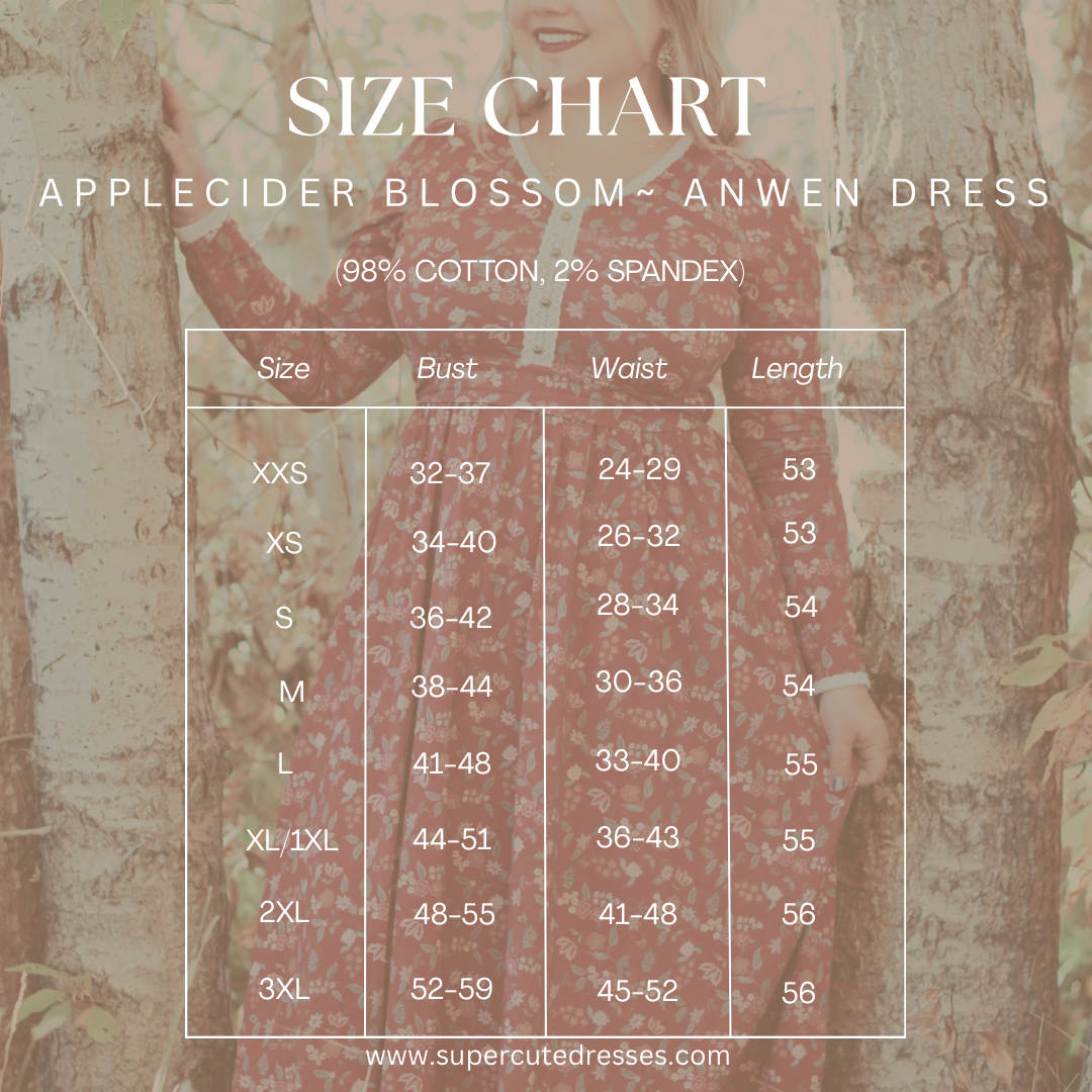 Applecider Blossom ~ Anwen Dress