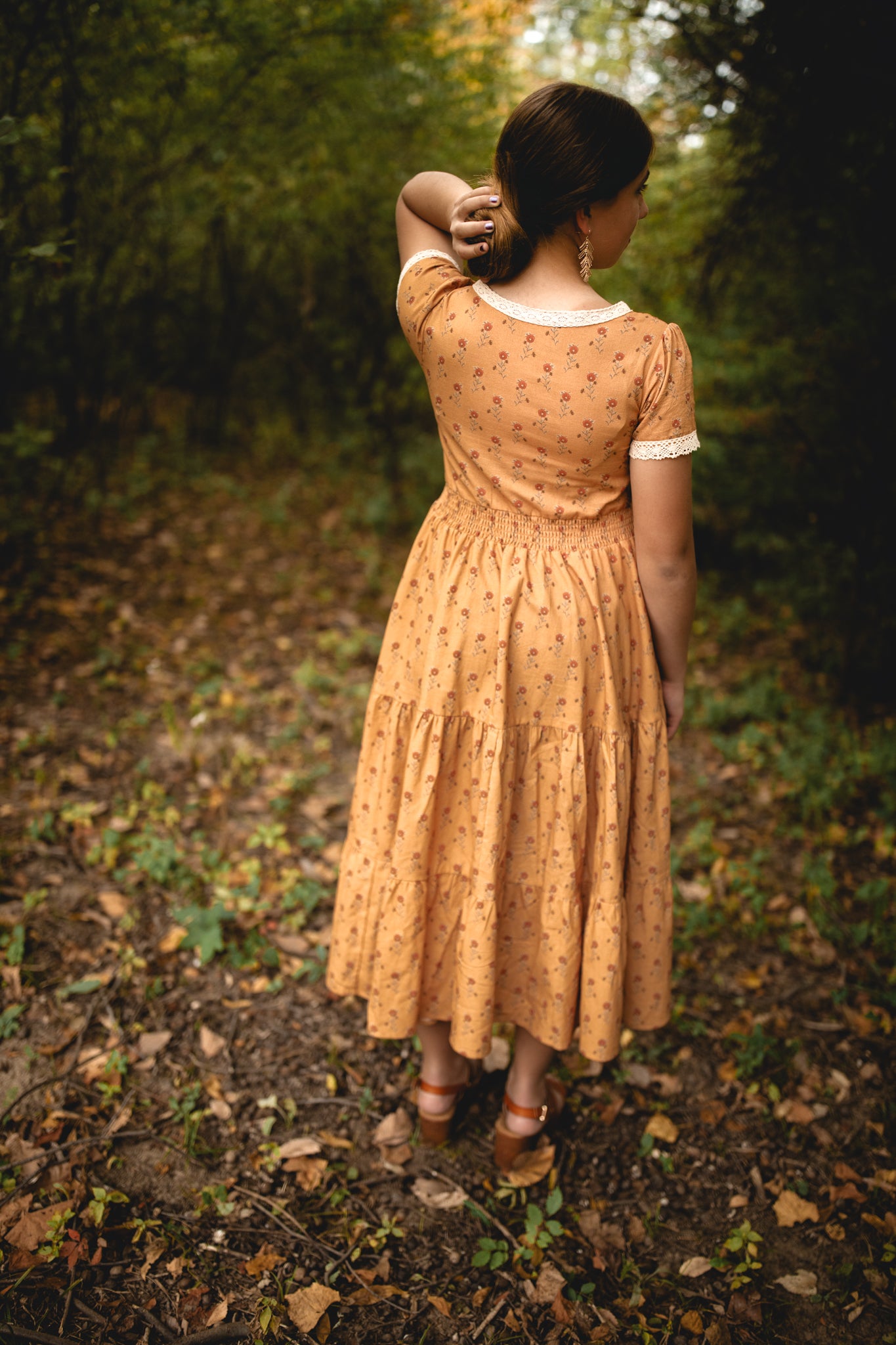 Pressed Marigold ~ Mini Keepsake Dress