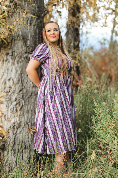 Antique Amethyst ~ Canterbury Classic Dress