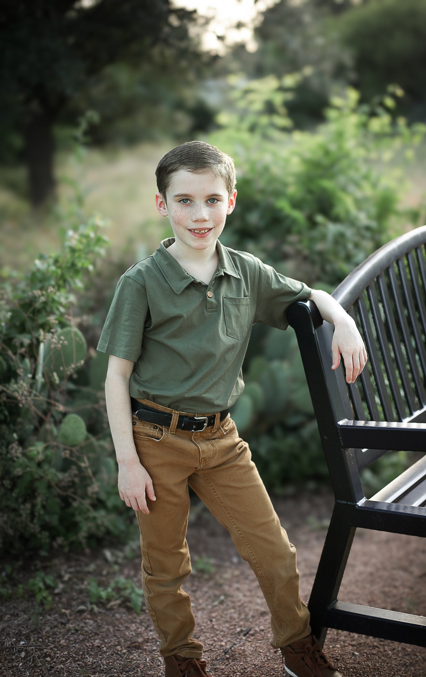 Sage ~ Boy’s Perseverance Polo