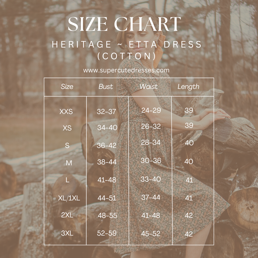 Heritage ~ Etta Dress