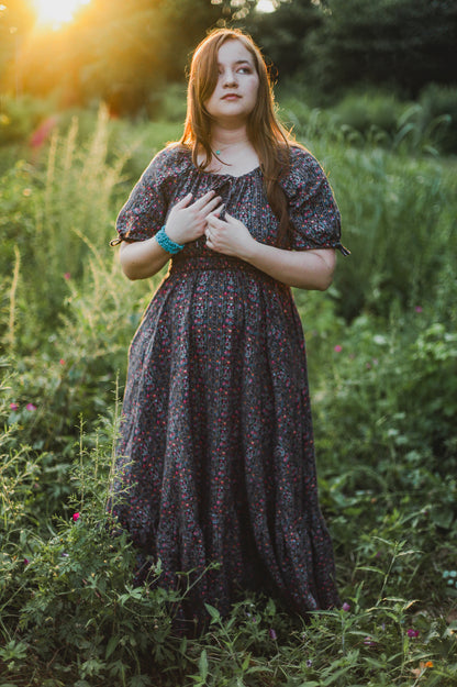 Jewel ~ Folklore Dress (linen)