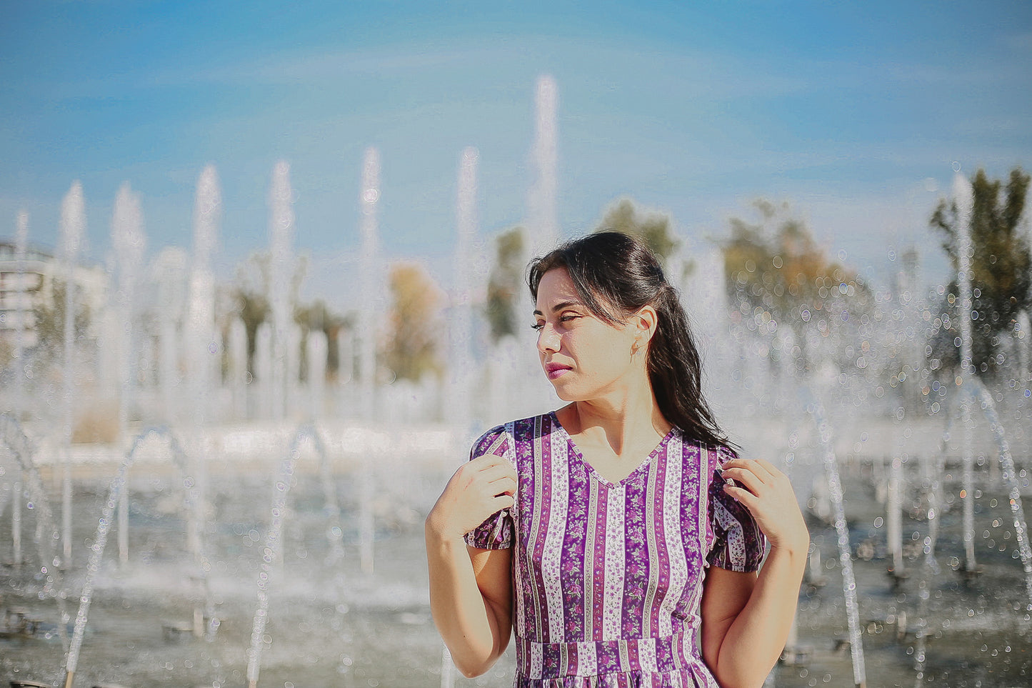 Antique Amethyst ~ Canterbury Classic Dress