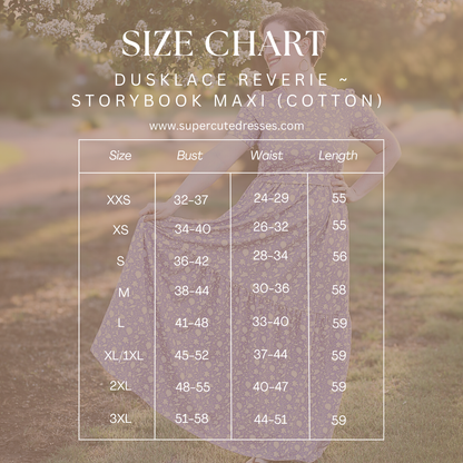 Dusklace Reverie ~ Storybook Maxi