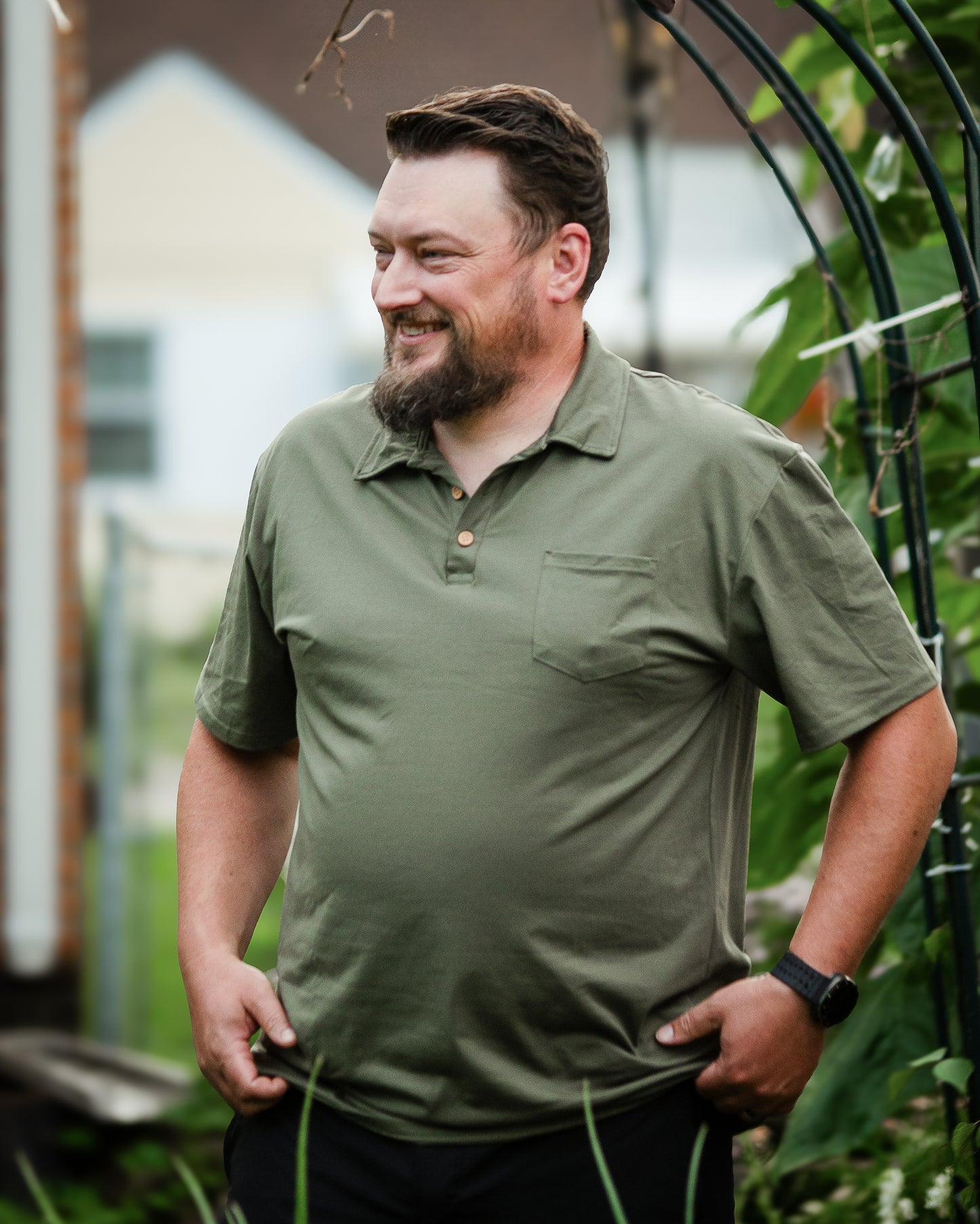 Sage ~ Men’s Perseverance Polo