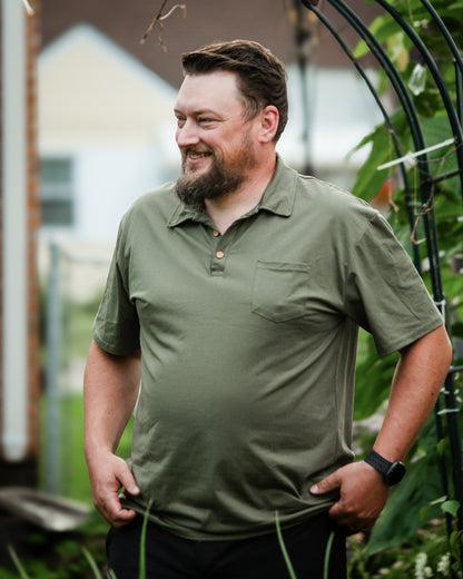 Sage ~ Men’s Perseverance Polo