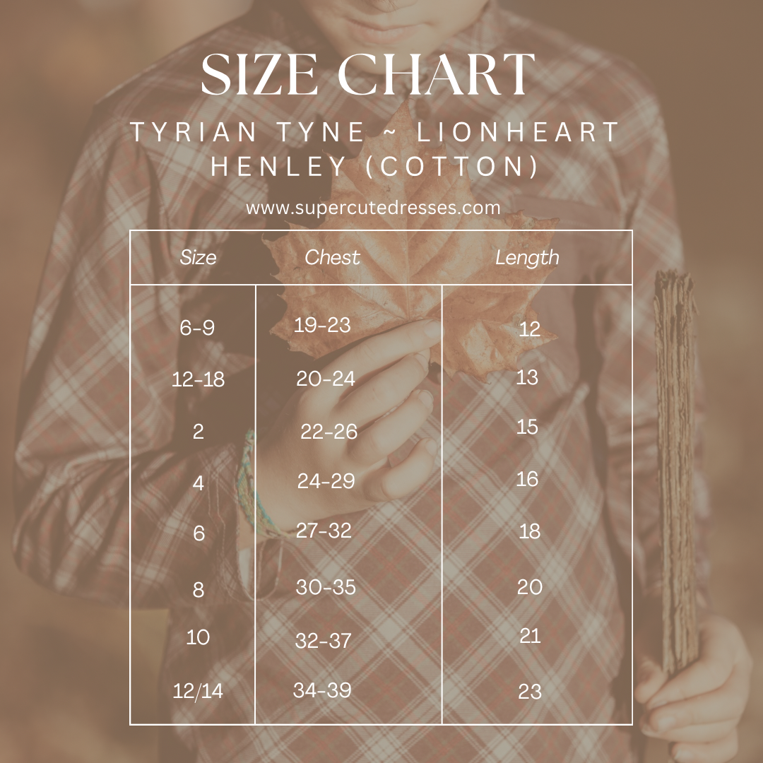 Tyrian Tyne ~ Lionheart Henley