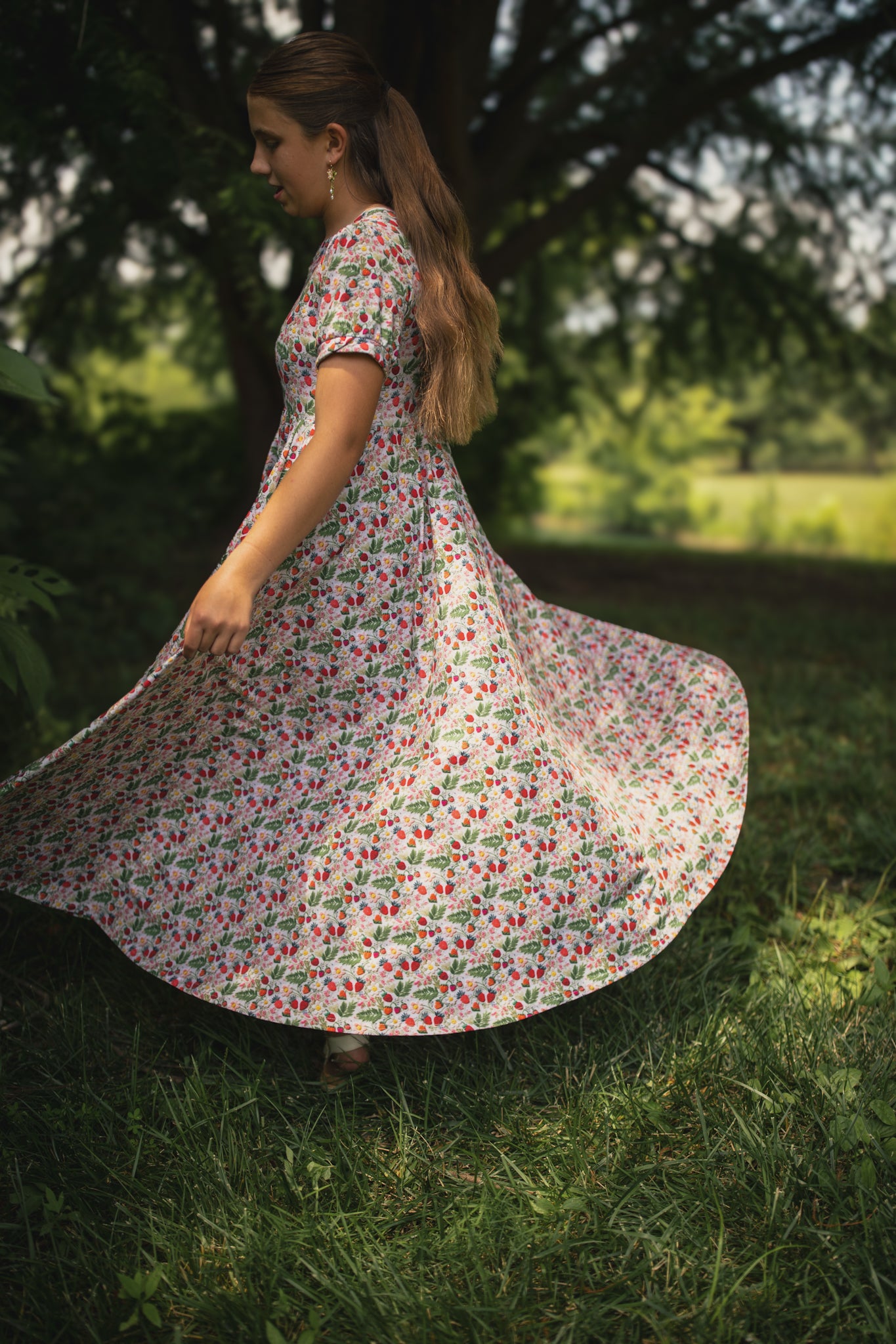 Strawberry Serenity ~ Mini Sweetheart Dress