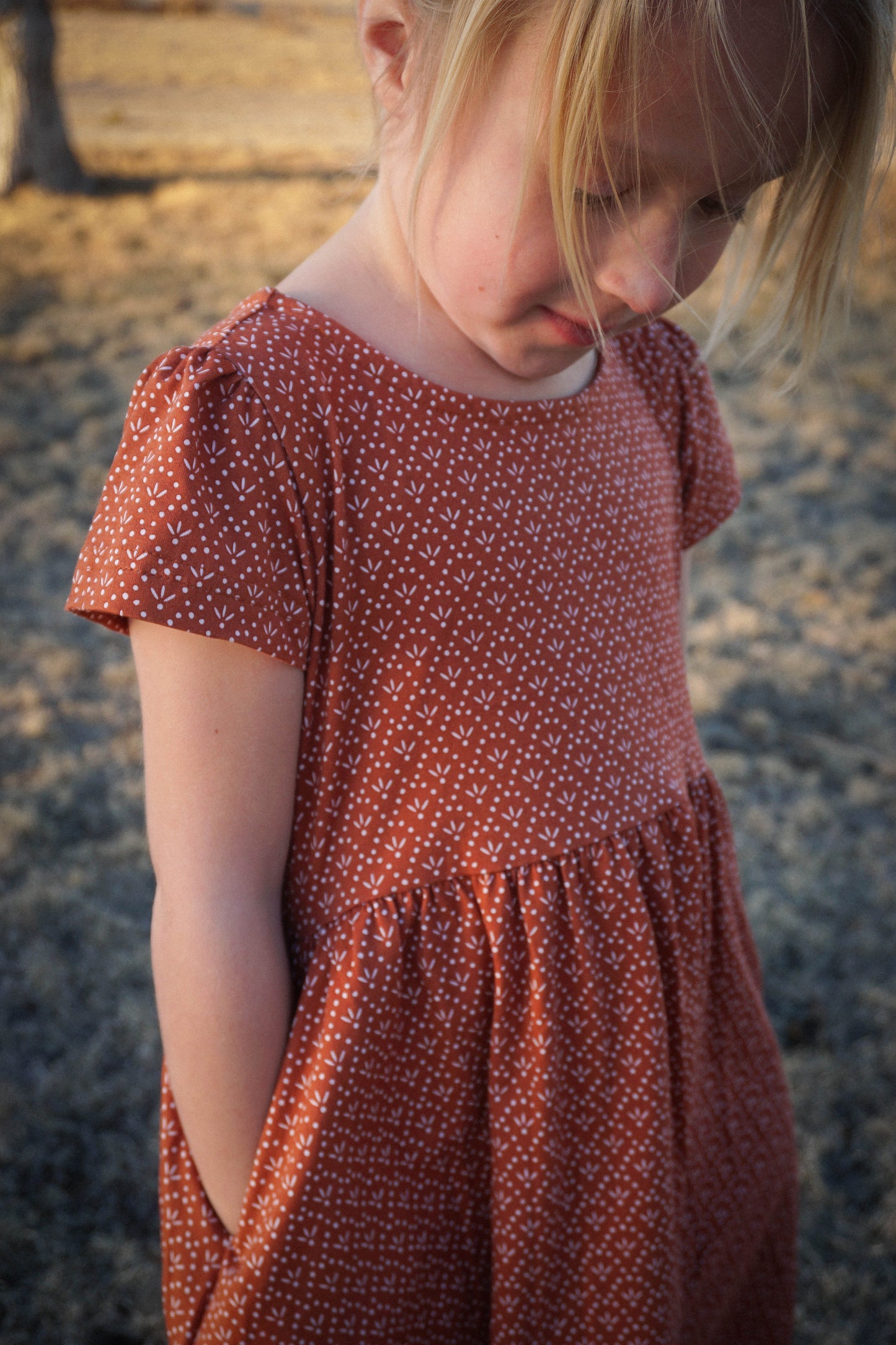 Terracotta ~ Mini Everyday Dress