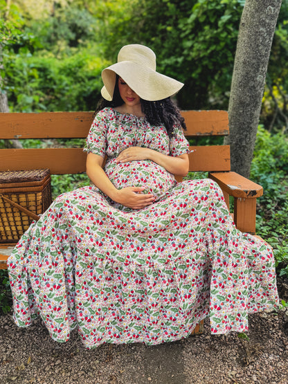 Strawberry Serenity ~ Folklore Maxi
