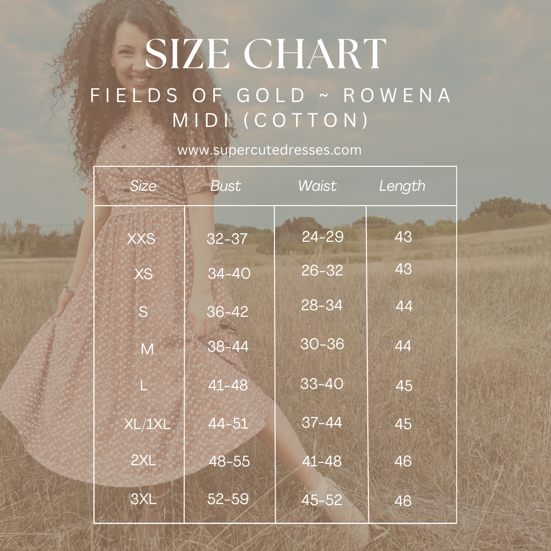 Fields of Gold ~ Rowena Midi