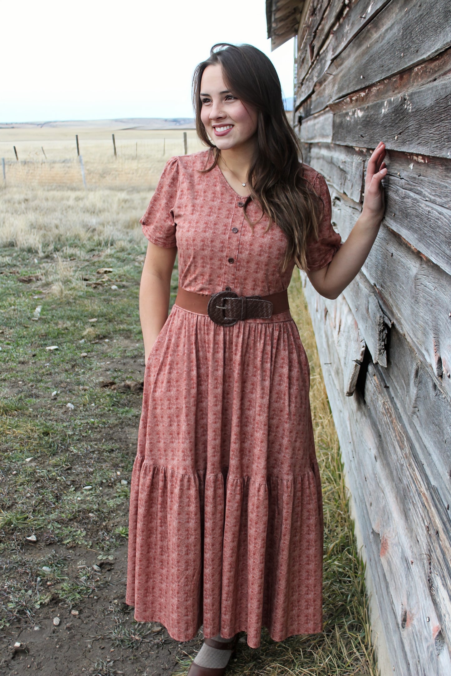 Sienna Sanskrit ~ Hinterland Maxi