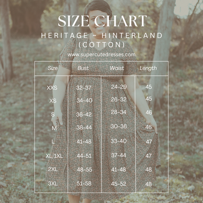 Heritage ~ Hinterland Dress