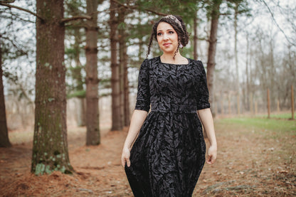 Noir Luxe ~ Windermere Dress