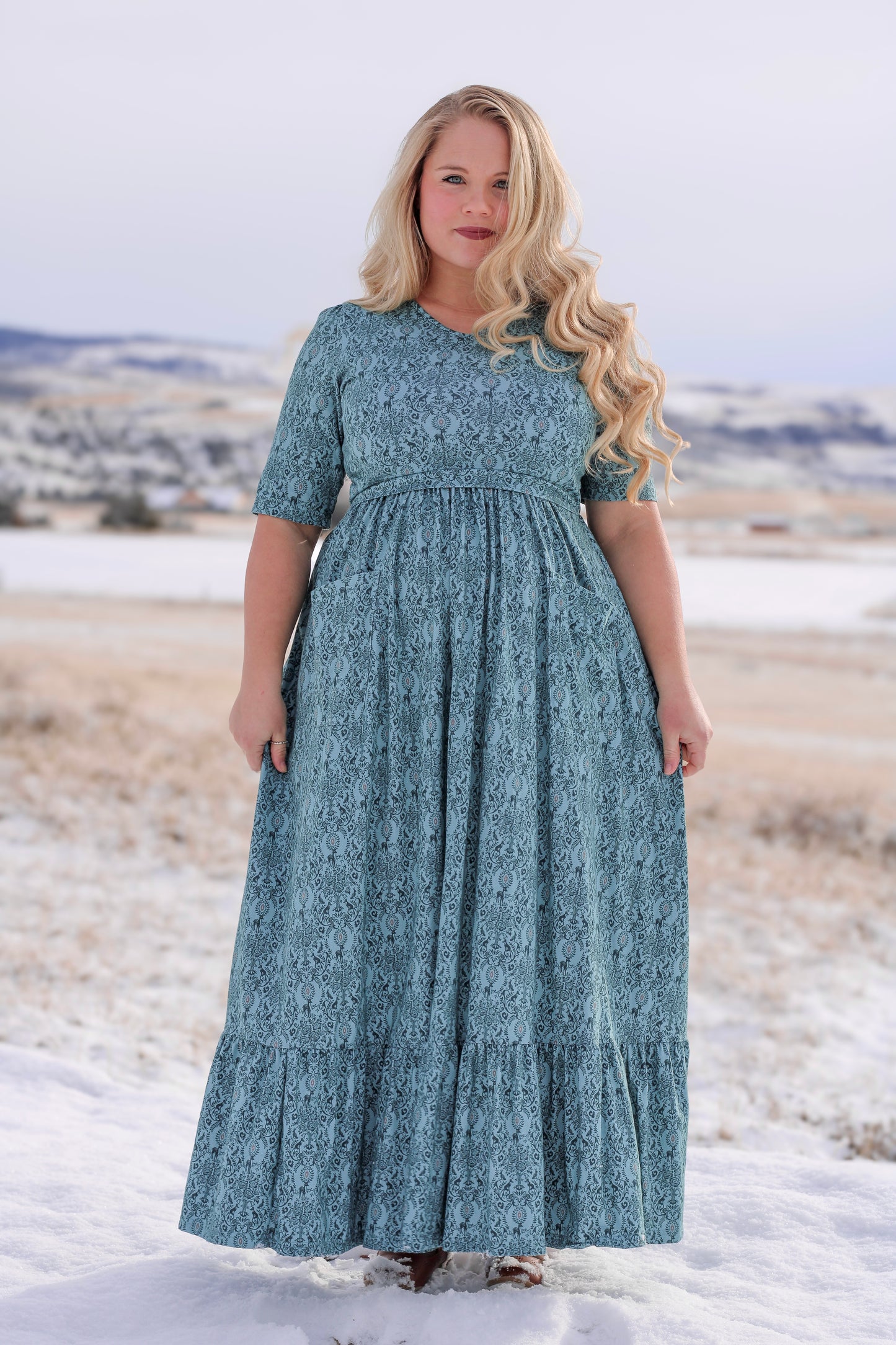 Frolic ~ Canterbury Patch Maxi