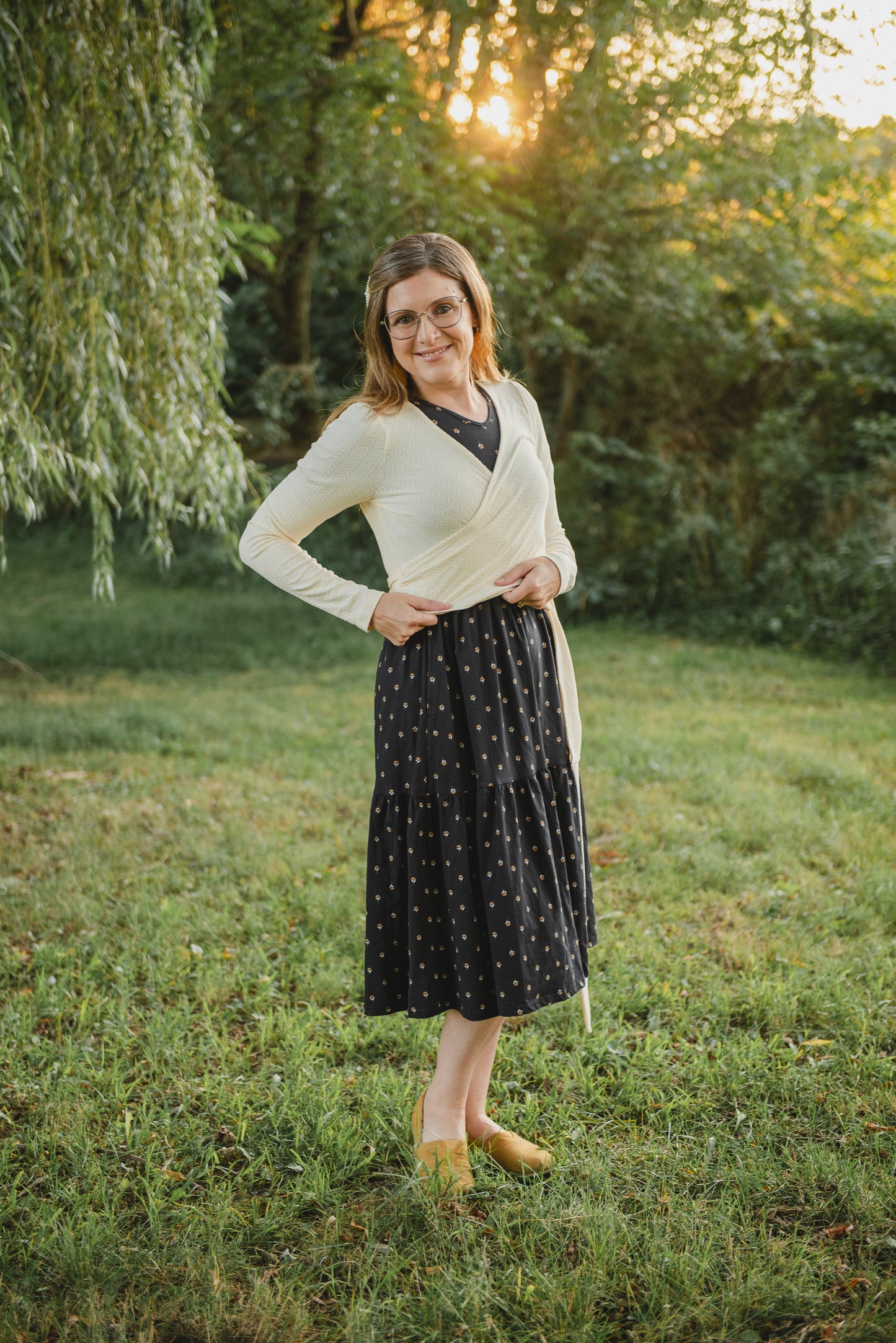 Poised Wrap—four colors