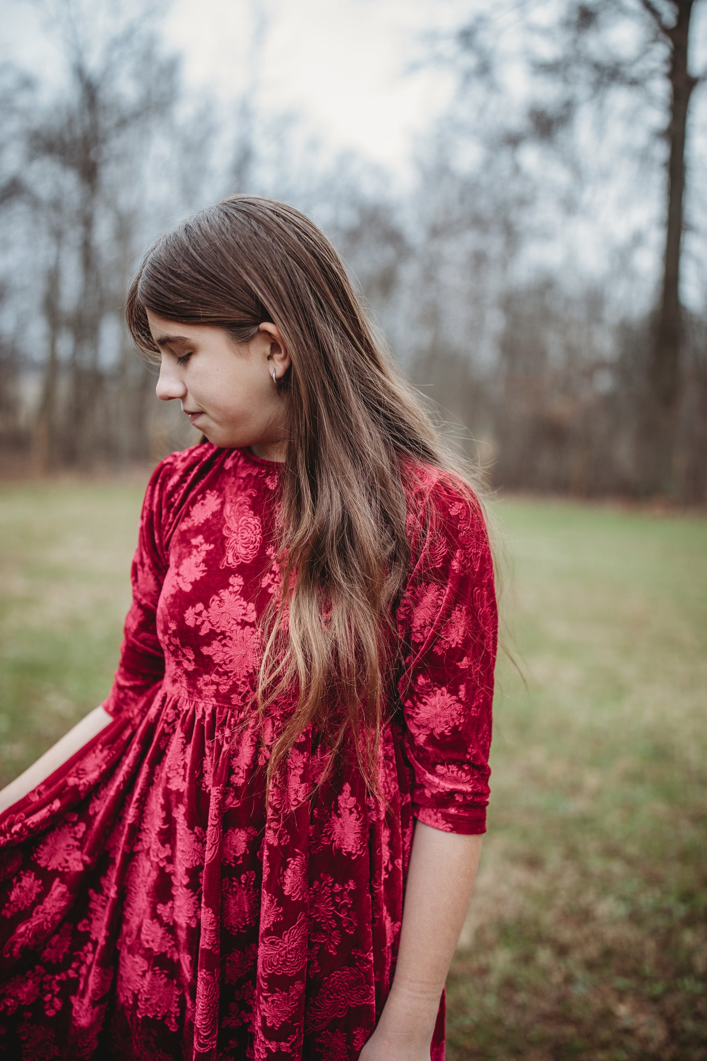 Ruby Regalia ~ Fairy-twirl Dress