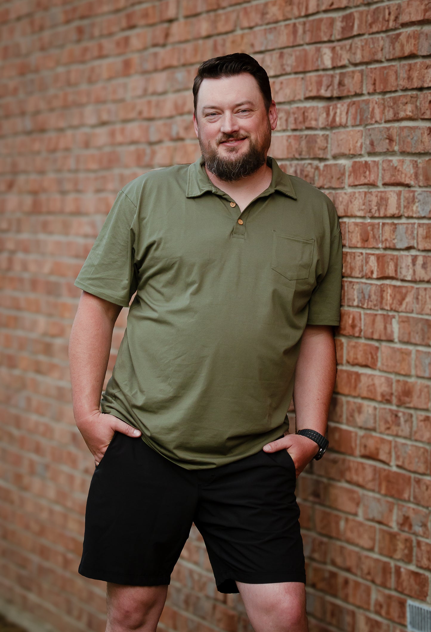 Sage ~ Men’s Perseverance Polo