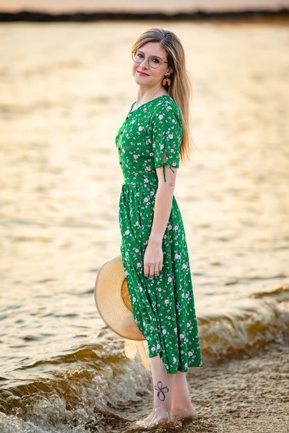Greenvale Gossamer ~ Rowena Midi