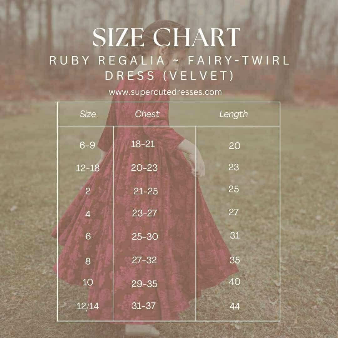 Ruby Regalia ~ Fairy-twirl Dress