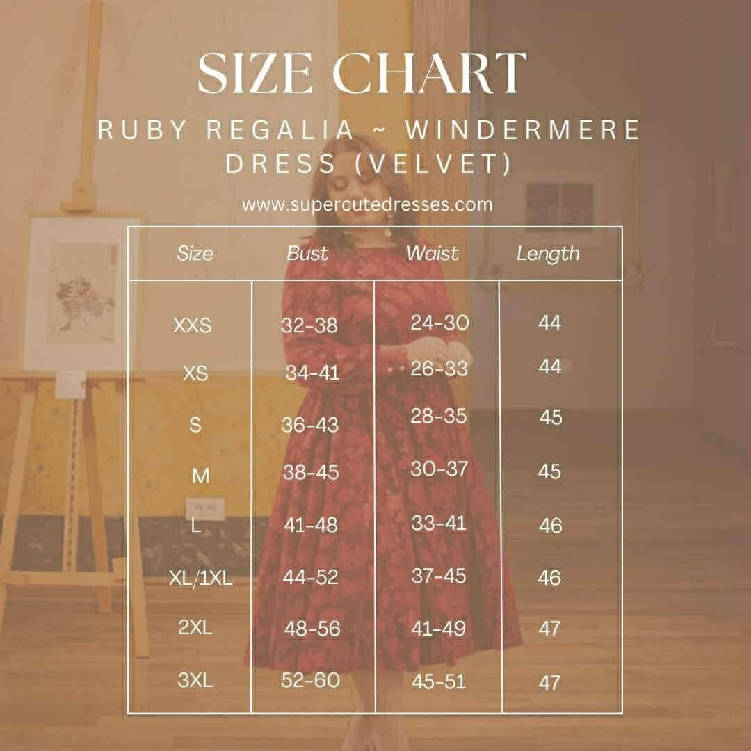 Ruby Regalia ~ Windermere Dress