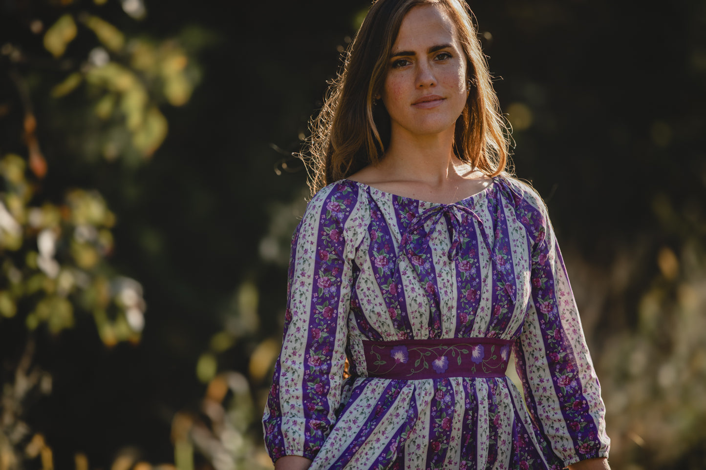 Antique Amethyst ~ Folklore Maxi