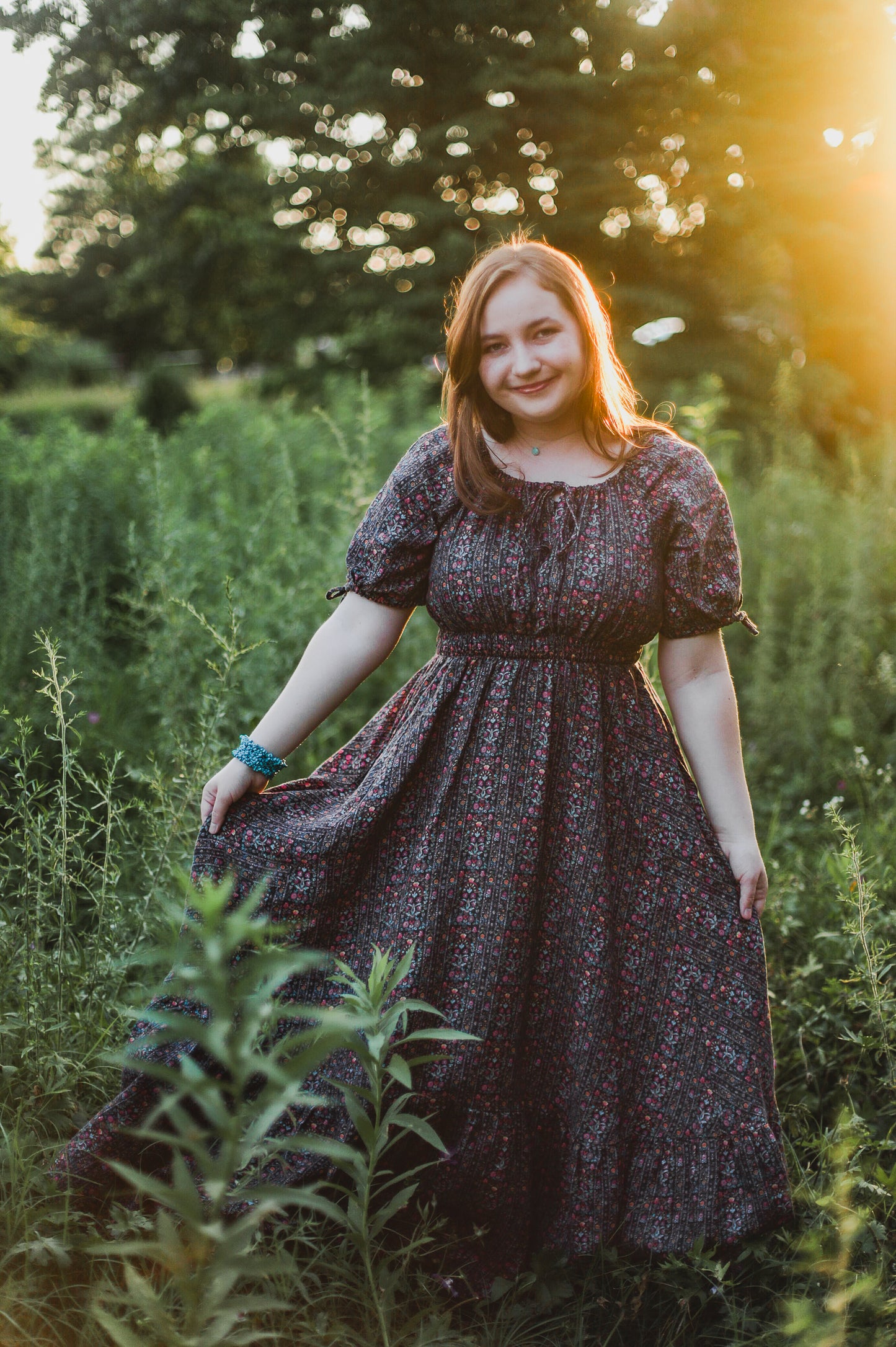 Jewel ~ Folklore Dress (linen)