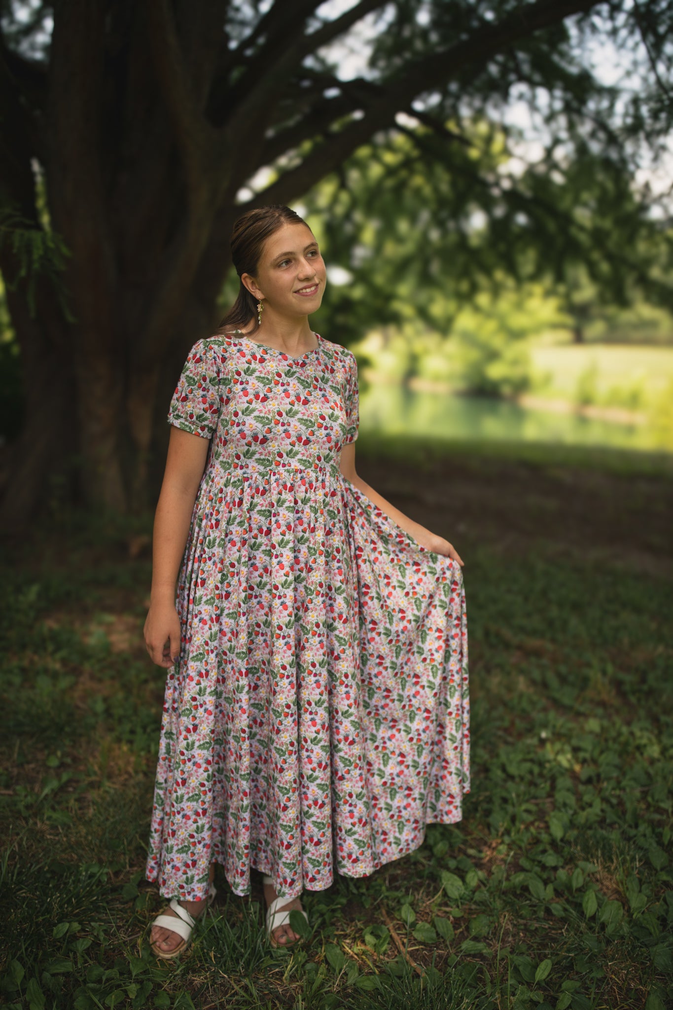 Strawberry Serenity ~ Mini Sweetheart Dress