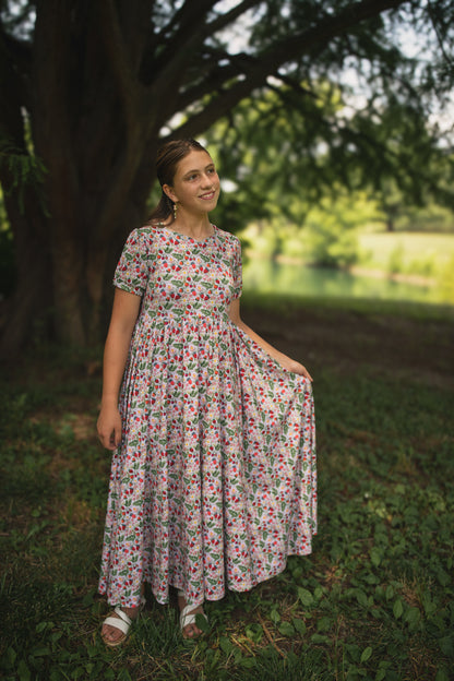 Strawberry Serenity ~ Mini Sweetheart Dress