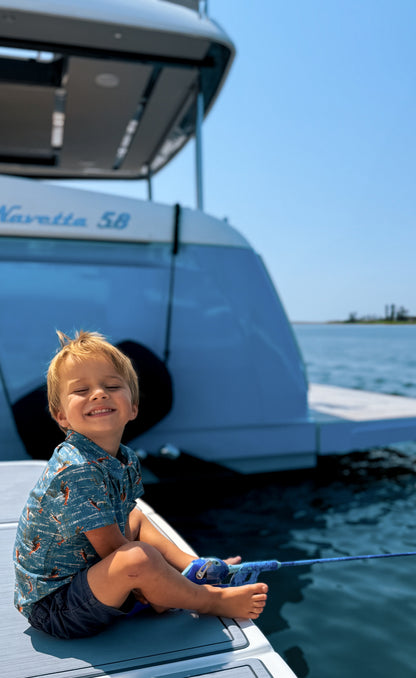 Reel Catch ~ Boy’s Perseverance Polo