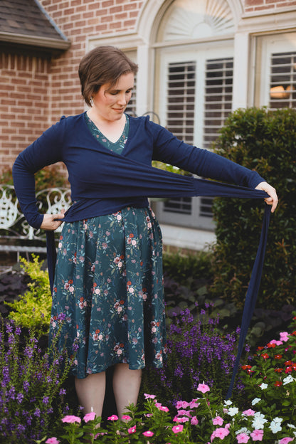 Poised Wrap—four colors