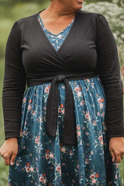 Poised Wrap—four colors
