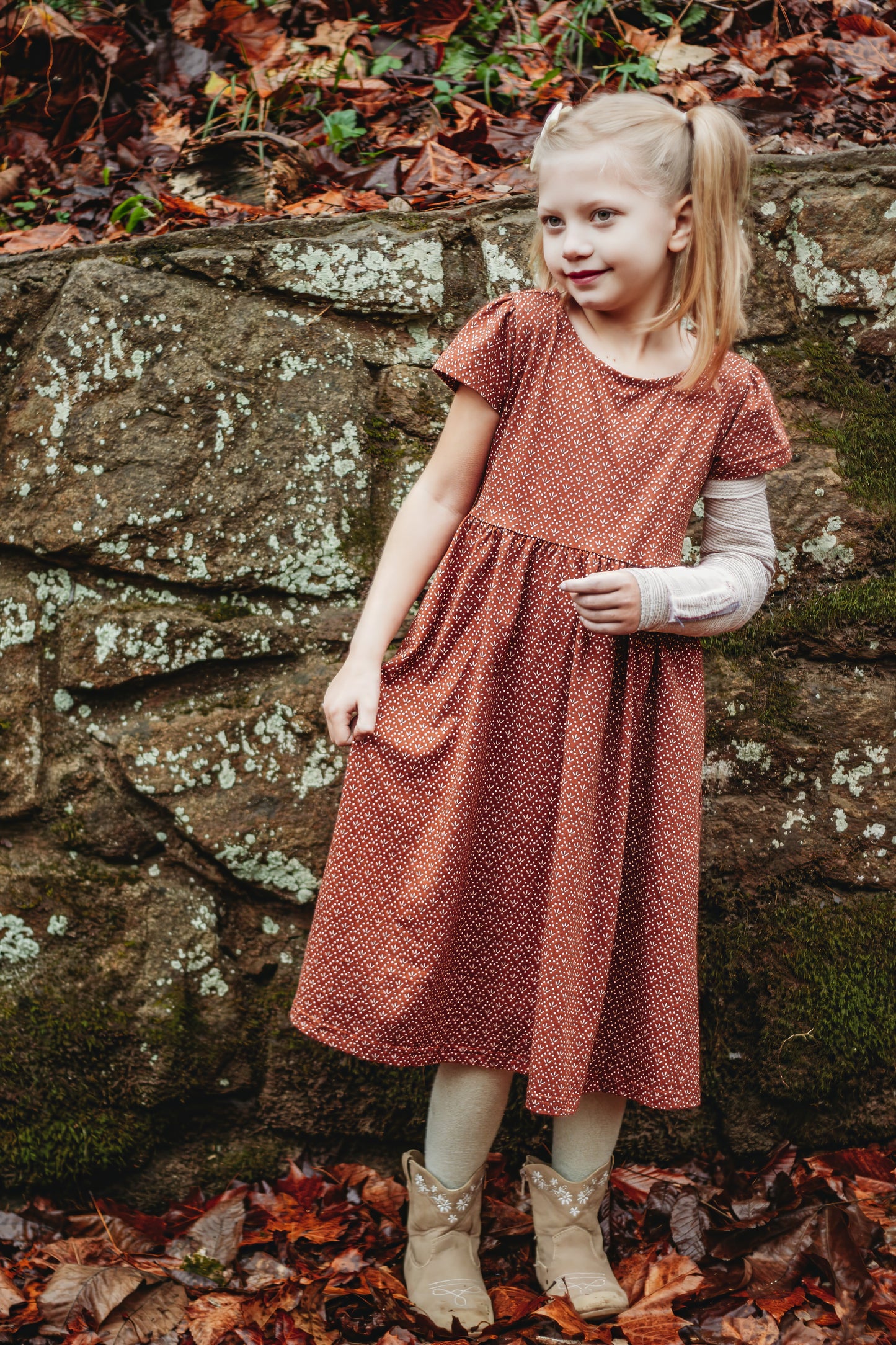 Terracotta ~ Mini Everyday Dress