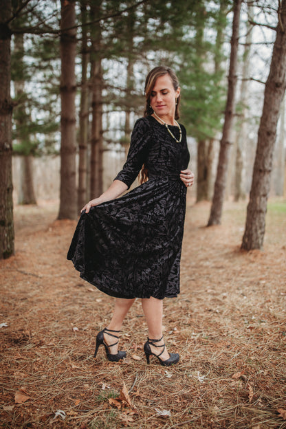 Noir Luxe ~ Windermere Dress