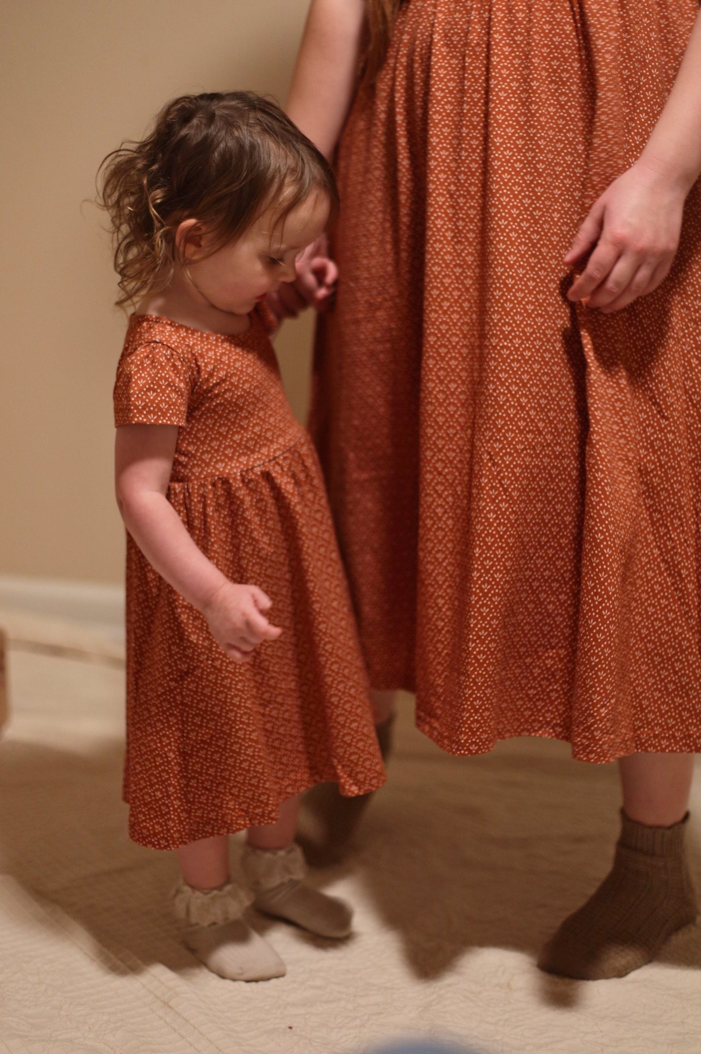 Terracotta ~ Mini Everyday Dress