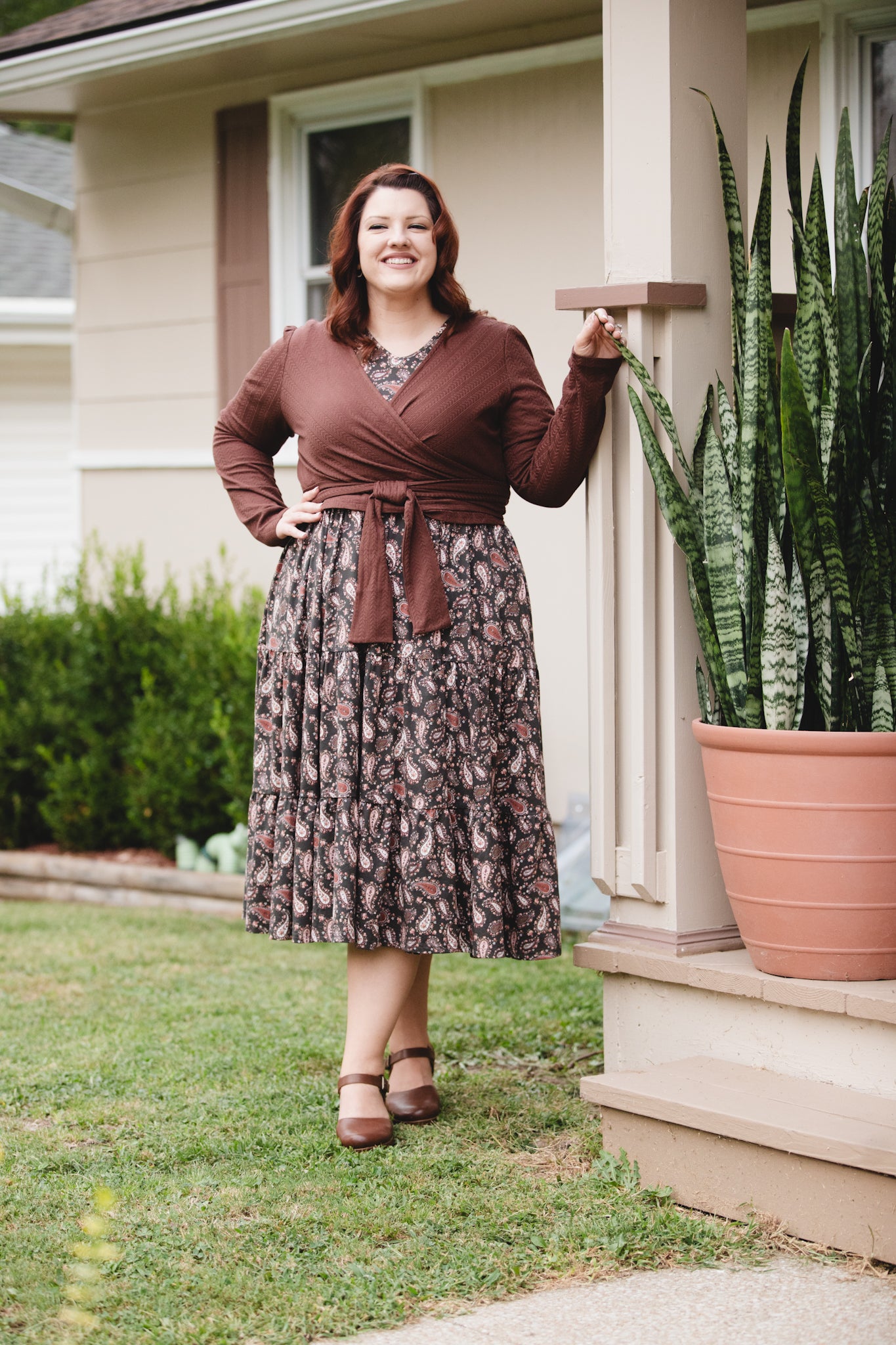 Poised Wrap—four colors