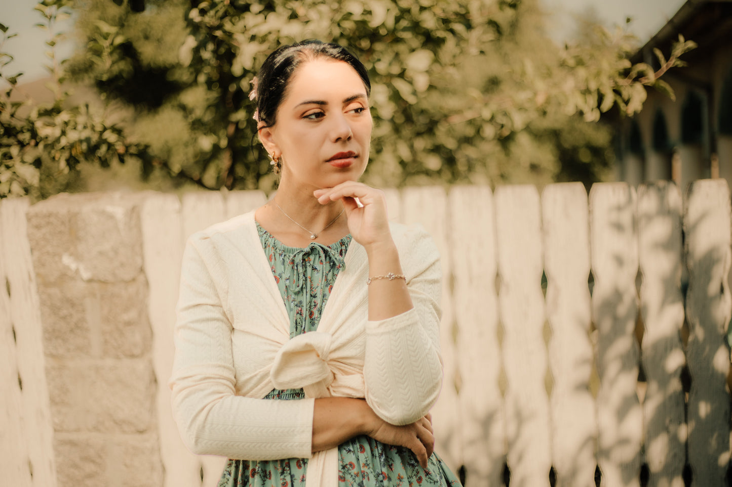Poised Wrap—four colors