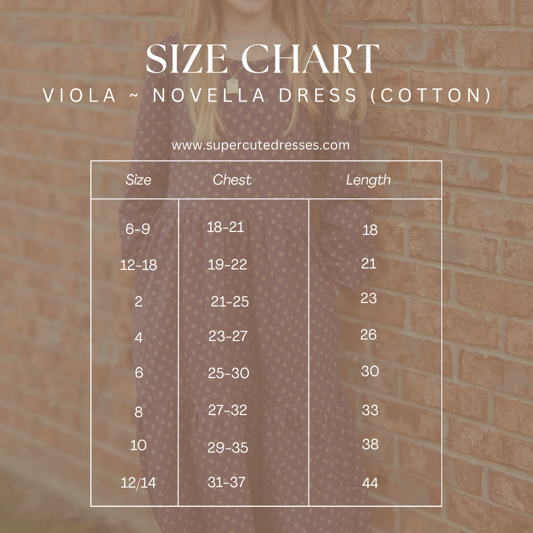 Viola ~ Novella Dress