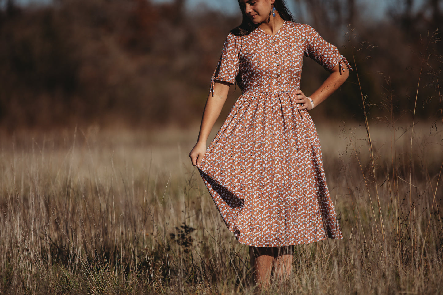 Fields of Gold ~ Rowena Midi