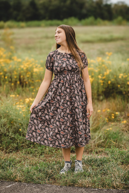 Pine & Paisley ~ Mini Folklore Dress